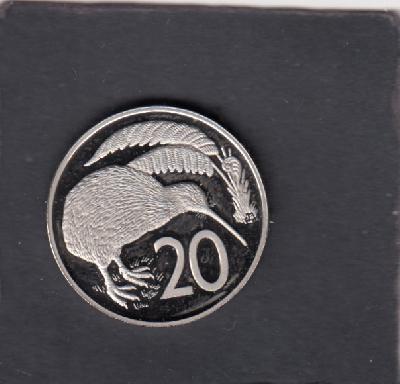 Beschrijving: 20 Cent KIWI BIRD 